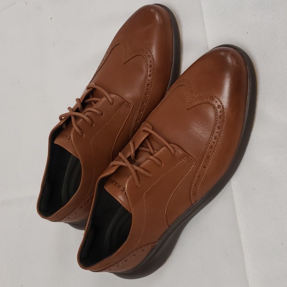 Cole Haan Shoes Cole Haan Grand Troy Wingtip Oxford British Tan Java Mens Size 9 Poshmark